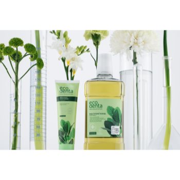 Ecodenta Green Brilliant Whitening pasta de dinti albitoare cu Fluor pentru o respirație proaspătă - imagine 3